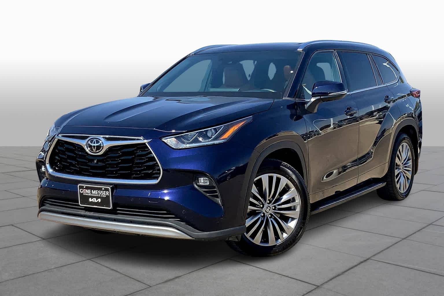 Pre-Owned 2021 Toyota Highlander Platinum Sport Utility in Lubbock # ...
