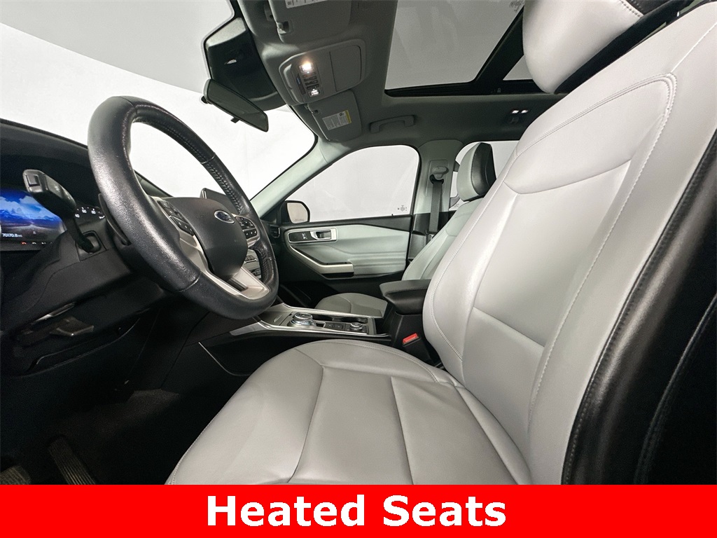 Used 2021 Ford Explorer XLT with VIN 1FMSK8DHXMGA57963 for sale in Winona, Minnesota