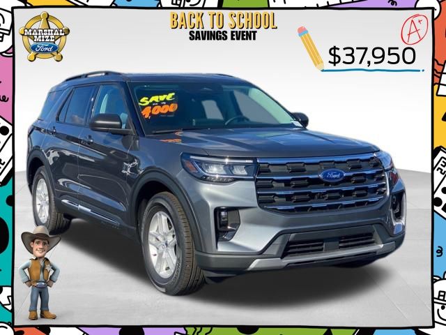 New 2025 Carbonized Gray Metallic Ford Active image 1