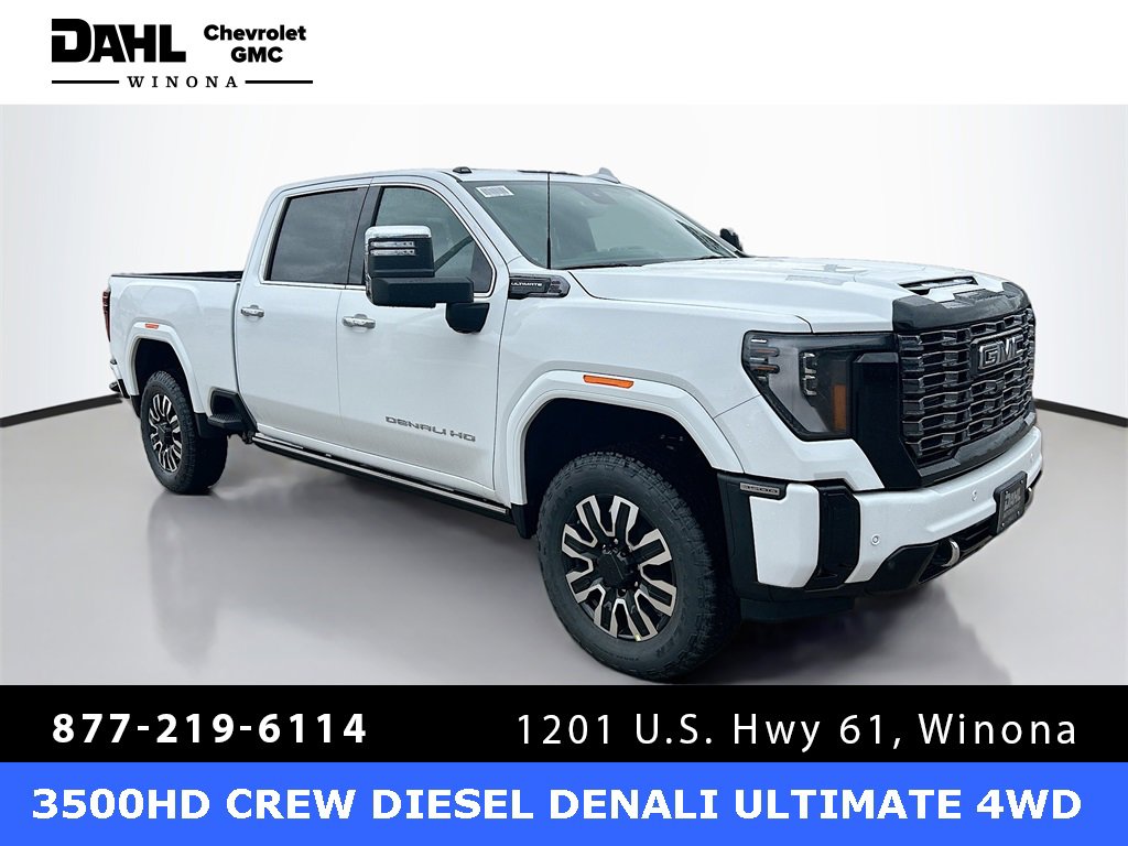 New 2025 Summit White GMC Denali Ultimate image 1