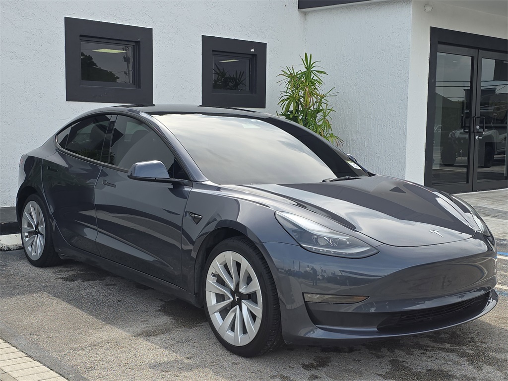 Used 2023 Tesla Model 3 Base with VIN 5YJ3E1EA3PF422300 for sale in Doral, FL