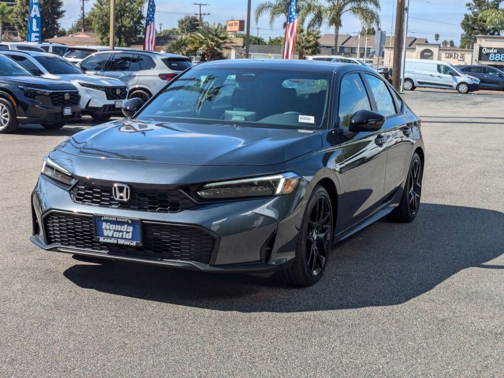 2026 Honda Civic Hatchback Sport photo 3