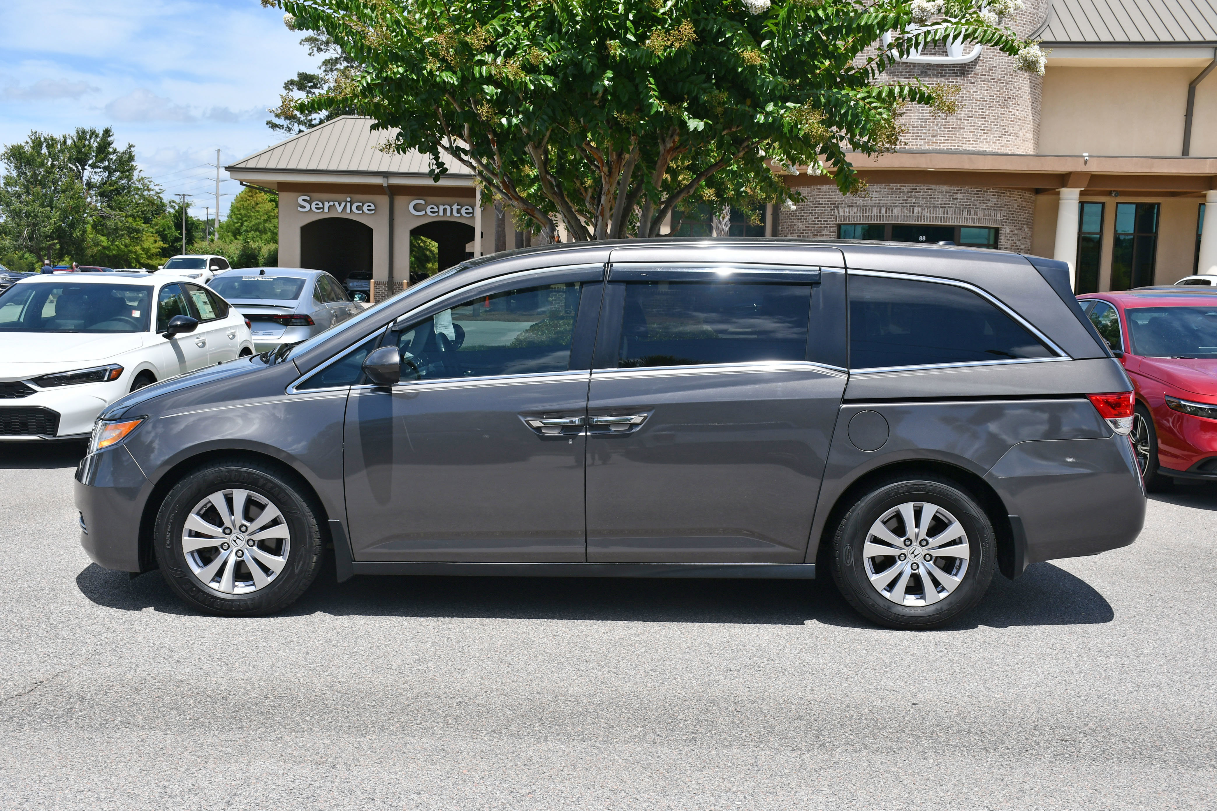Used 2015 Honda Odyssey EX-L with VIN 5FNRL5H6XFB046269 for sale in Beaufort, SC