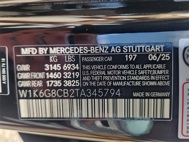 2026 Mercedes Benz S 63 e photo 21