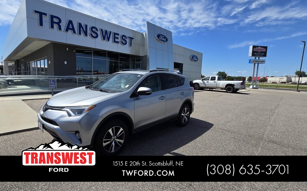 Used 2017 Toyota RAV4 XLE with VIN 2T3RFREV9HW663895 for sale in Scottsbluff, NE