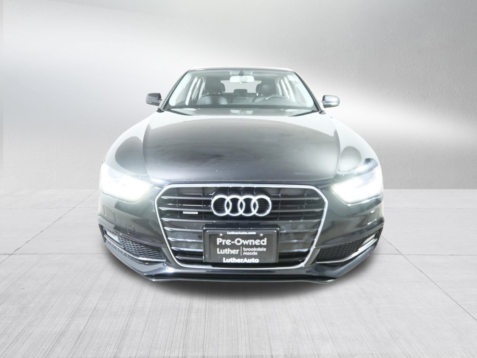 Used 2014 Audi A4 Premium with VIN WAUBFAFL1EN004418 for sale in Brooklyn Center, Minnesota