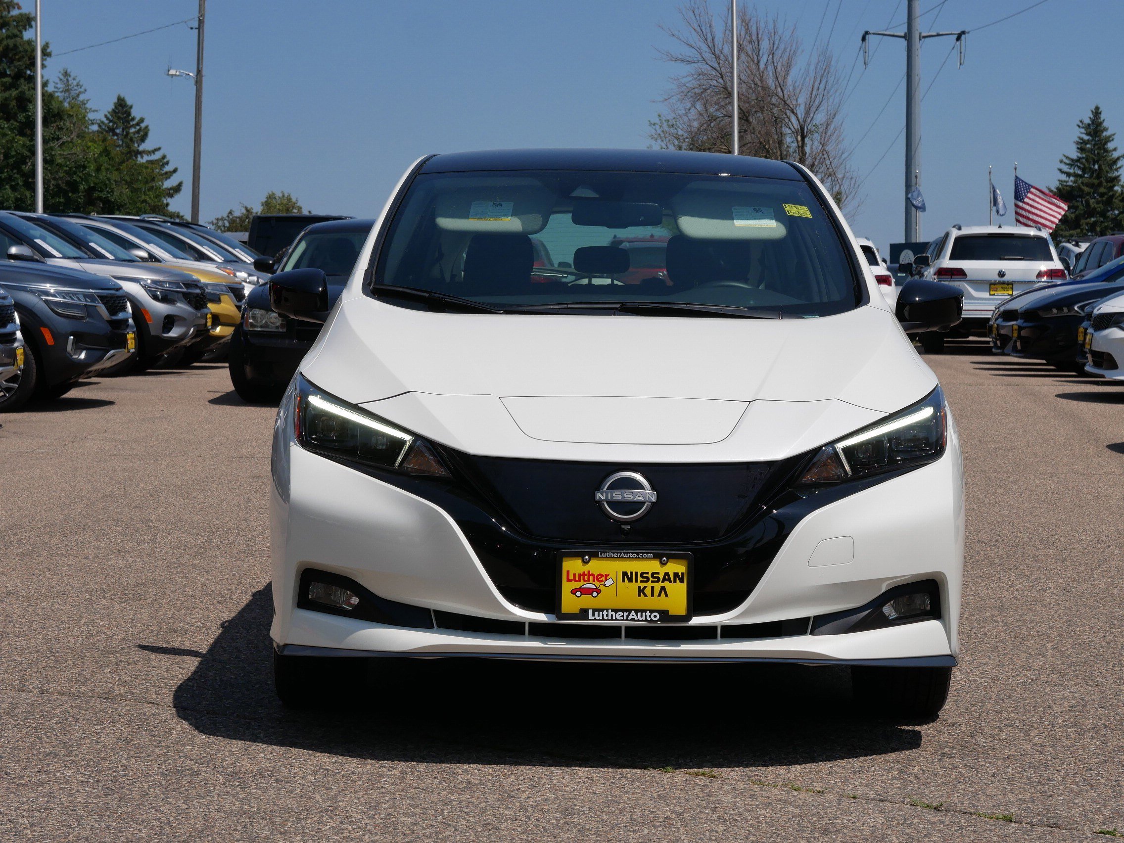 Certified 2024 Nissan LEAF SV PLUS with VIN 1N4CZ1CV9RC554736 for sale in Inver Grove, MN
