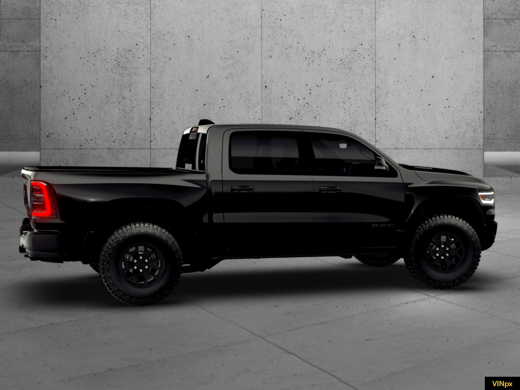 New 2026 Diamond Black Crystal Pearl-Coat Exterior Paint RAM RHO image 14