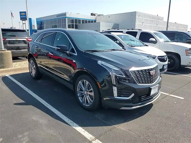 Used 2025 Stellar Black Metallic Cadillac Premium Luxury image 1