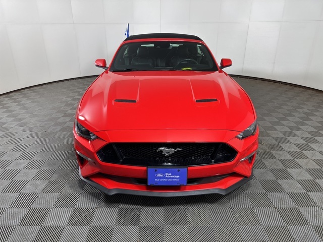 Certified 2018 Ford Mustang GT Premium with VIN 1FATP8FF6J5123086 for sale in Shakopee, Minnesota