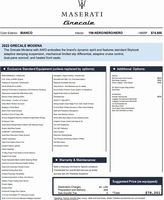 2023 Maserati Grecale
