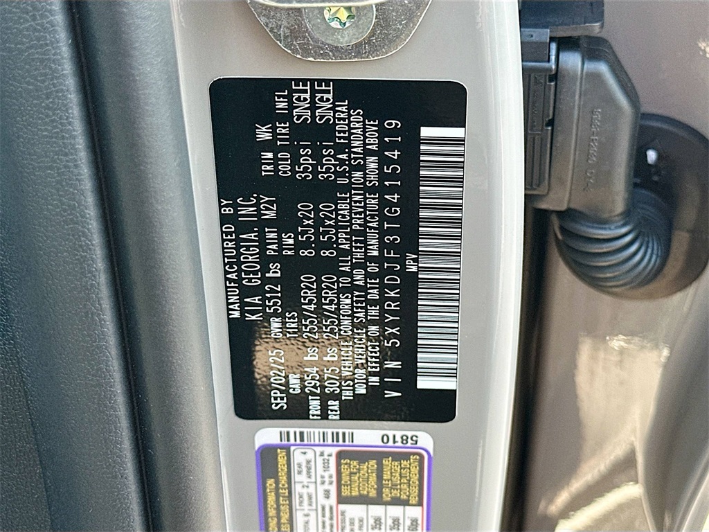 2026 Kia Sorento X-Line SX Prestige photo 29