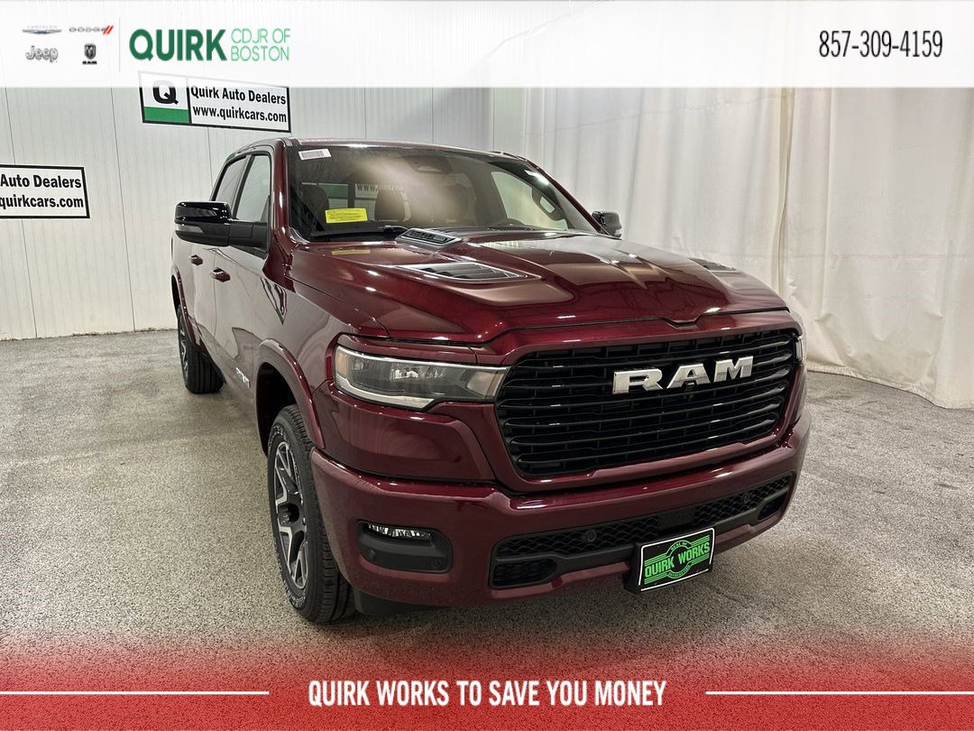 New 2025 Delmonico Red Pearlcoat Ram Laramie image 1