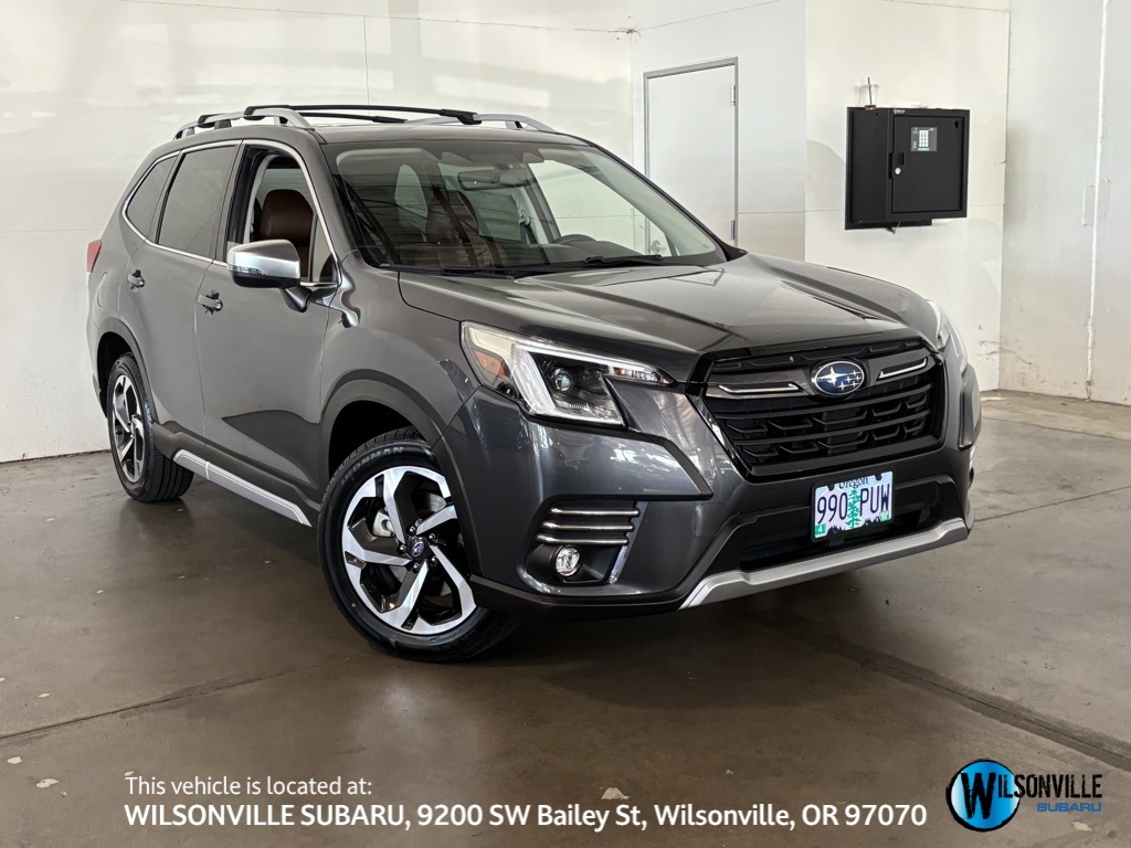 Certified Used 2022 Gray Subaru Touring image 1