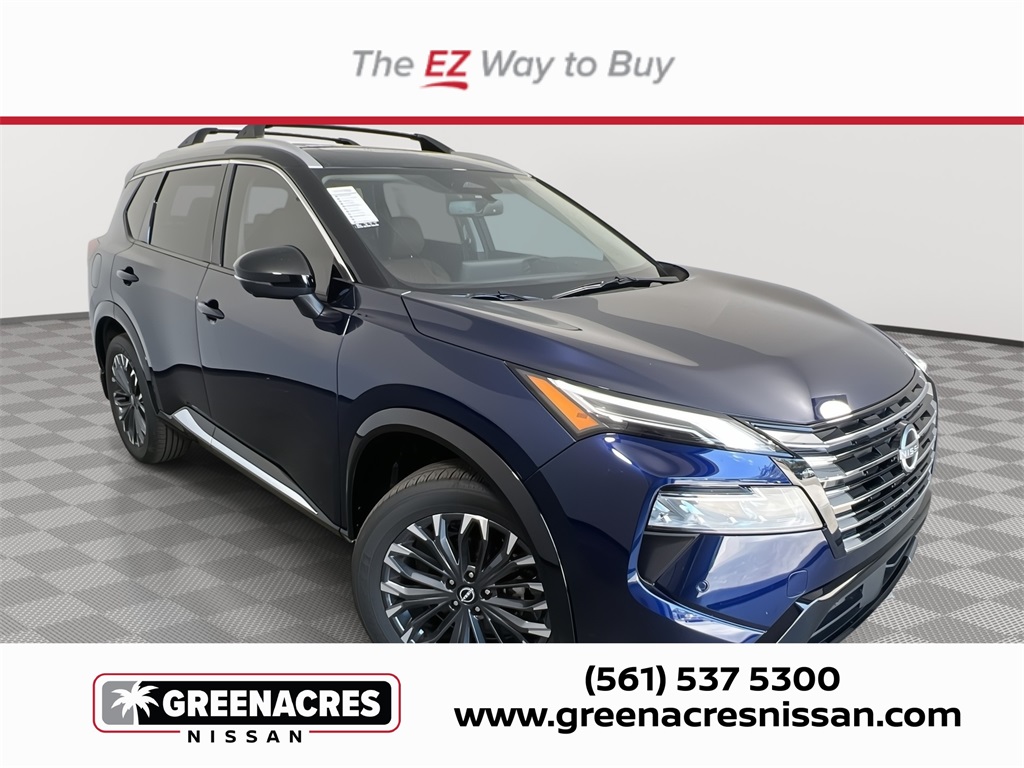 New 2025 Two-tone Deep Ocean Blue Pearl / Super Black Nissan Platinum image 1