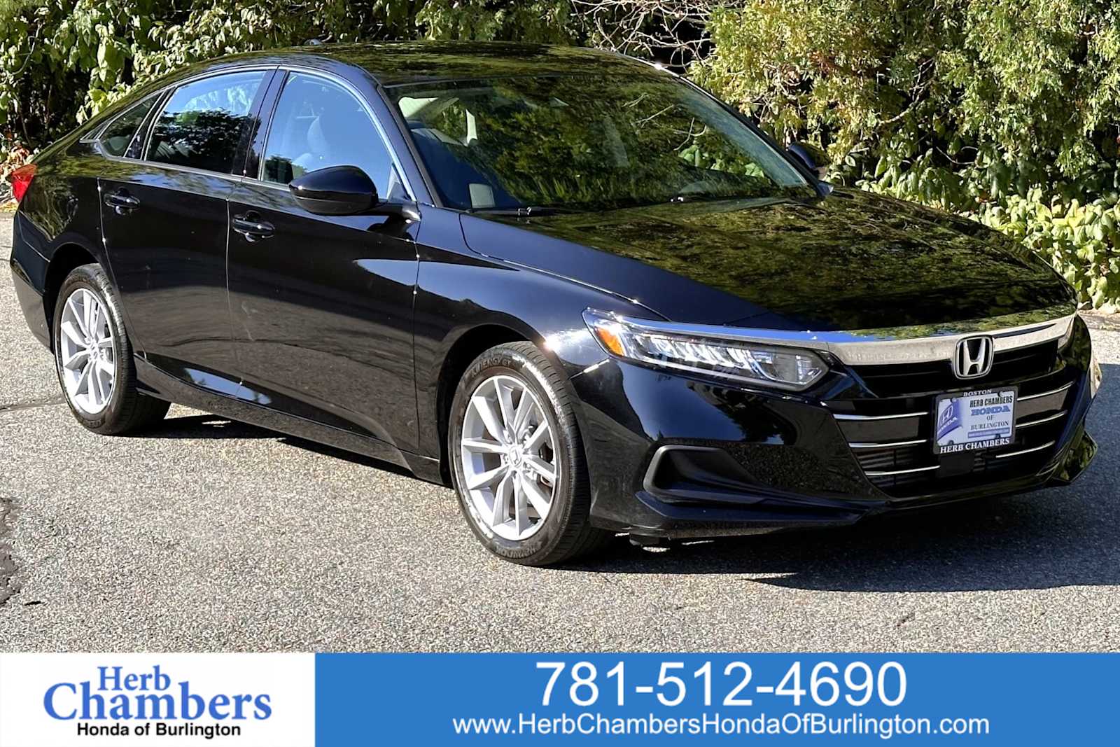 PreOwned 2021 Honda Accord LX Sedan in Westborough H250298 Herb