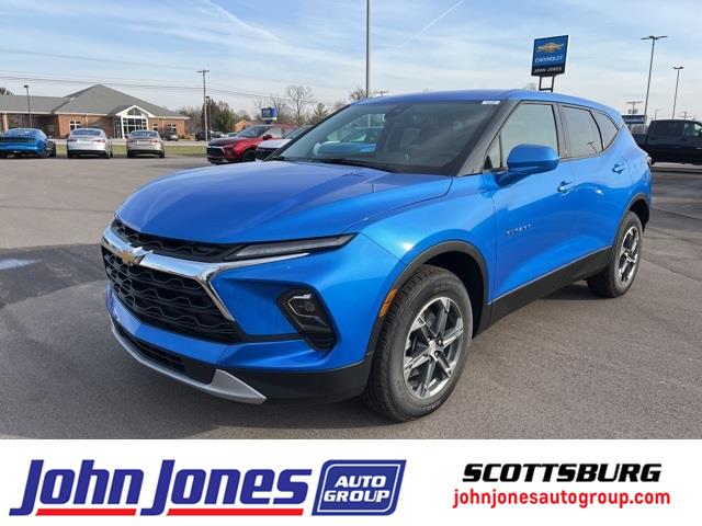 New 2025 Riptide Blue Metallic Chevrolet 2LT image 1