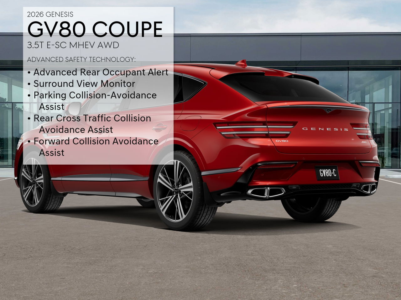 2026 Genesis GV80 Coupe 3.5T photo 5