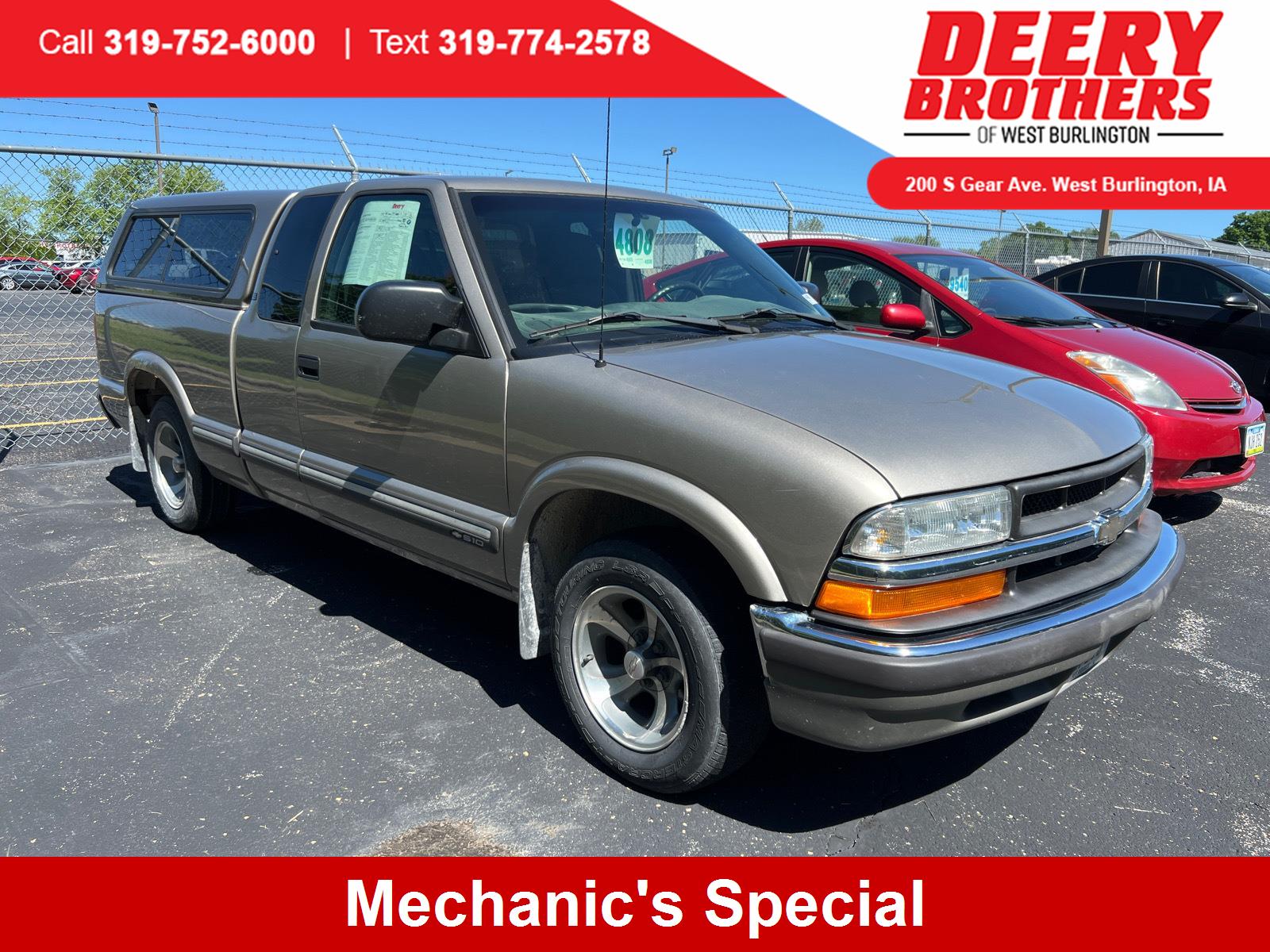 PreOwned 2003 Chevrolet S10 LS Ext Cab 6′ Sportside LS in West
