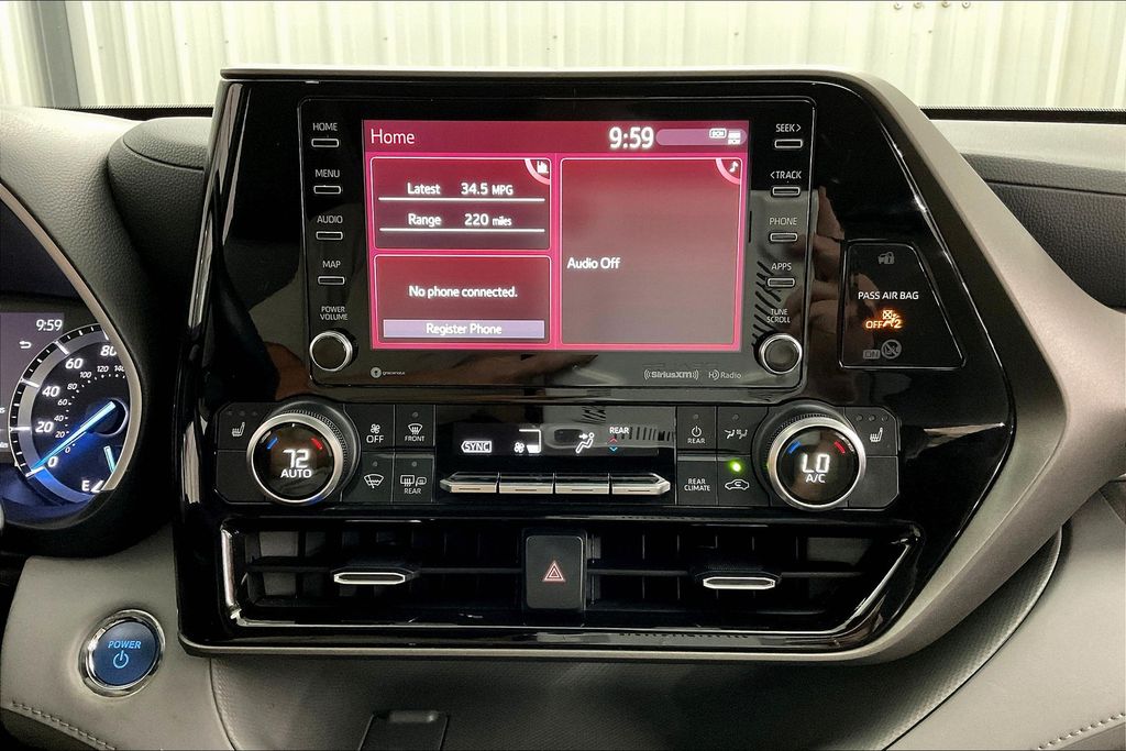 2022 Toyota Highlander Hybrid XLE photo 30