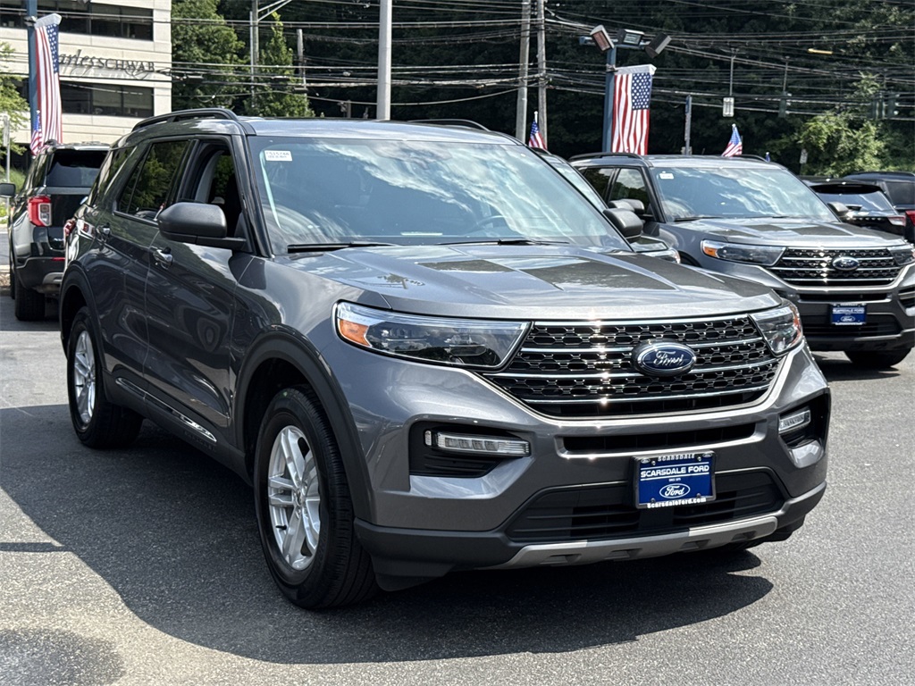 Used 2022 Carbonized Gray Metallic Ford XLT image 1