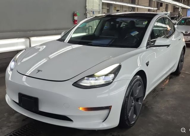 Used 2021 Tesla Model 3 Base with VIN 5YJ3E1EA4MF873652 for sale in San Leandro, CA