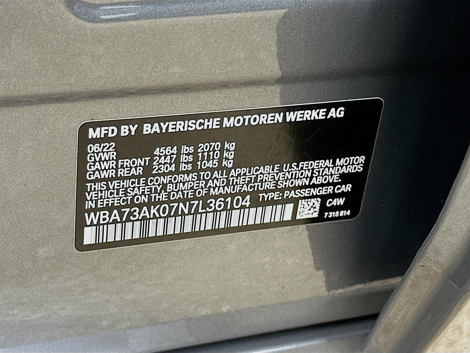 Certified Used 2022 Skyscraper Grey Metallic BMW 228i xDrive image 33