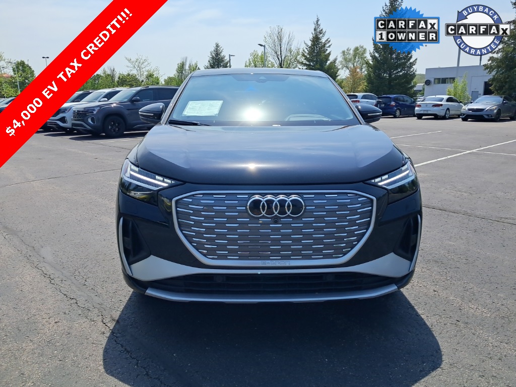 Used 2023 Audi Q4 Sportback e-tron Prestige with VIN WA142BFZ2PP004463 for sale in Franklin, WI