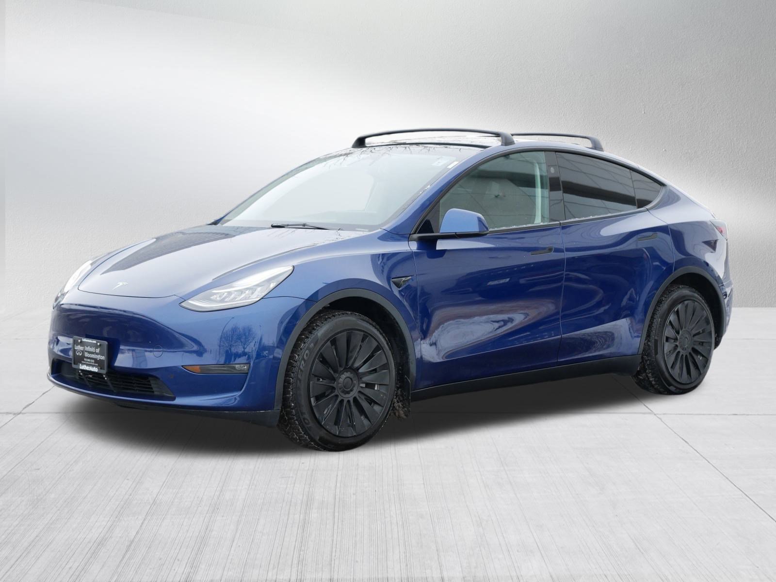 Used 2023 Tesla Model Y Long Range with VIN 7SAYGDEE9PA155846 for sale in Bloomington, MN