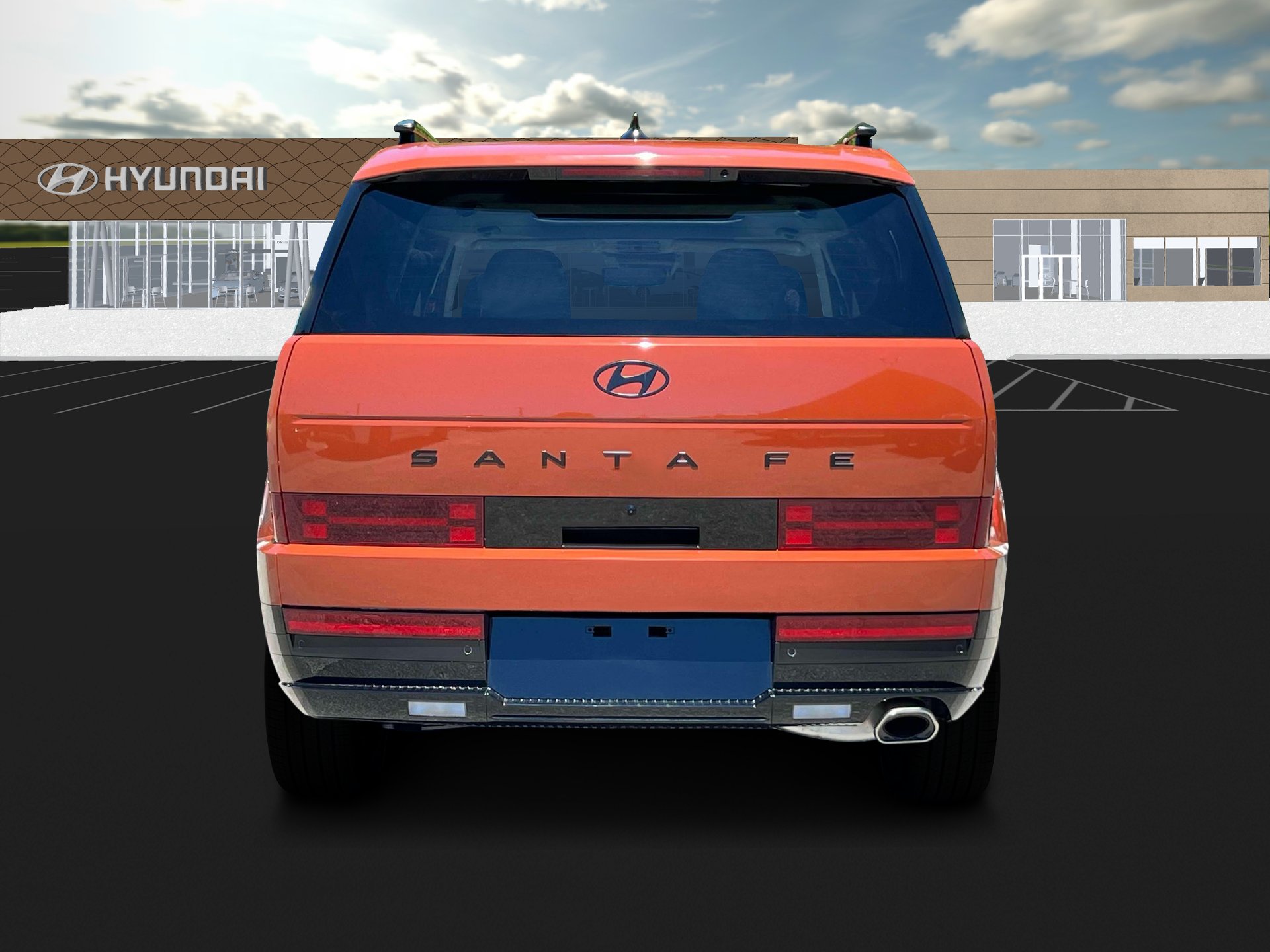New 2025 Orange Hyundai Calligraphy FWD image 6