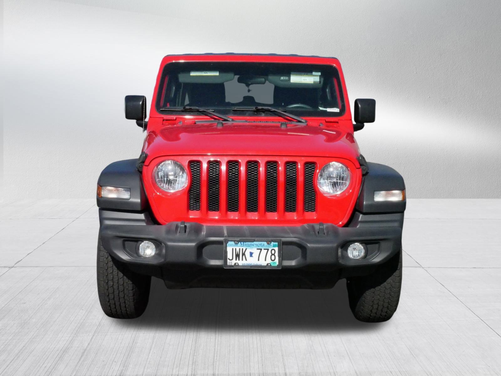 Certified 2018 Jeep All-New Wrangler Unlimited Sport S with VIN 1C4HJXDG5JW208650 for sale in Brooklyn Park, Minnesota