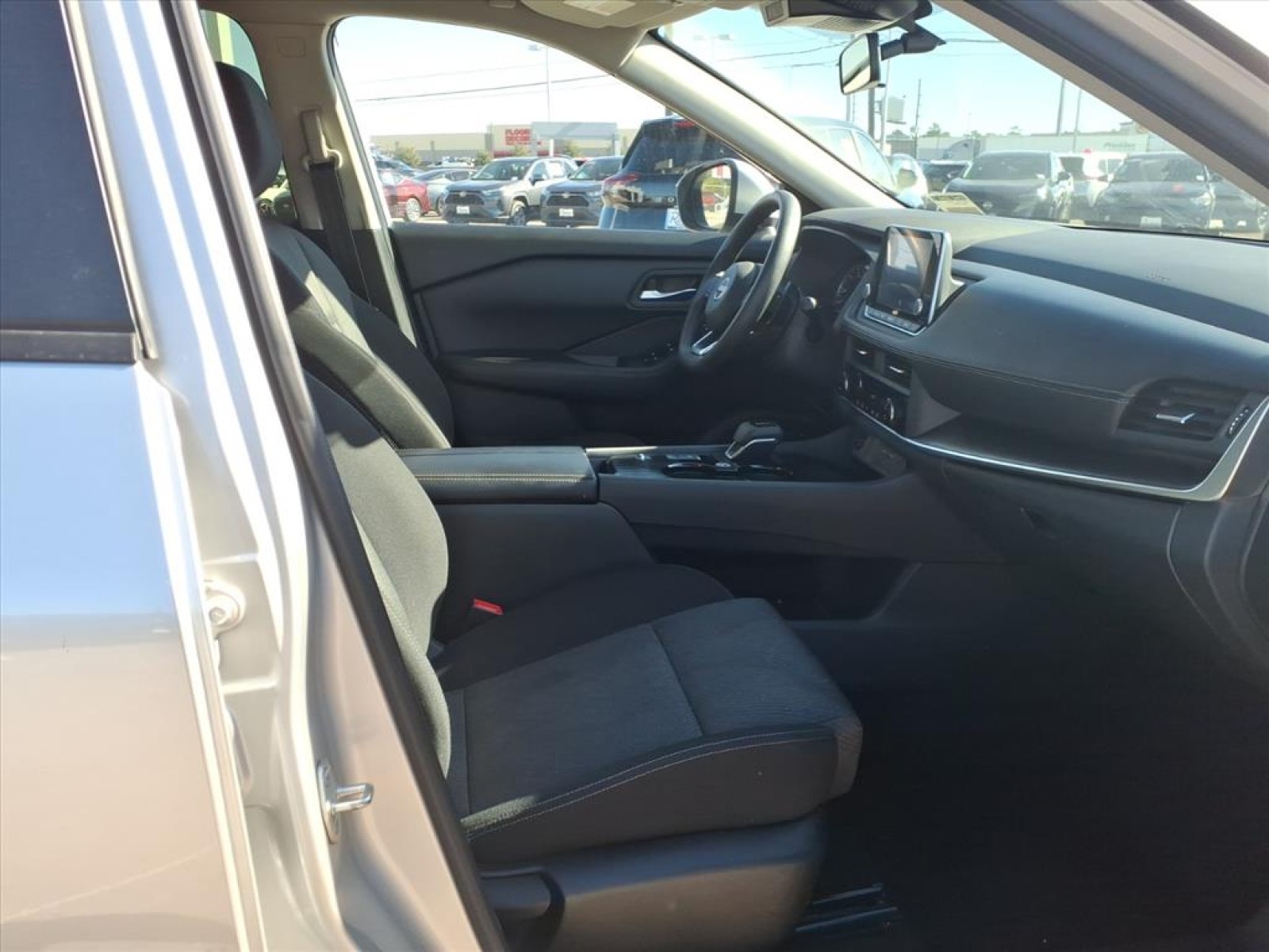 2024 Nissan Rogue SV Silver at Robbins Nissan