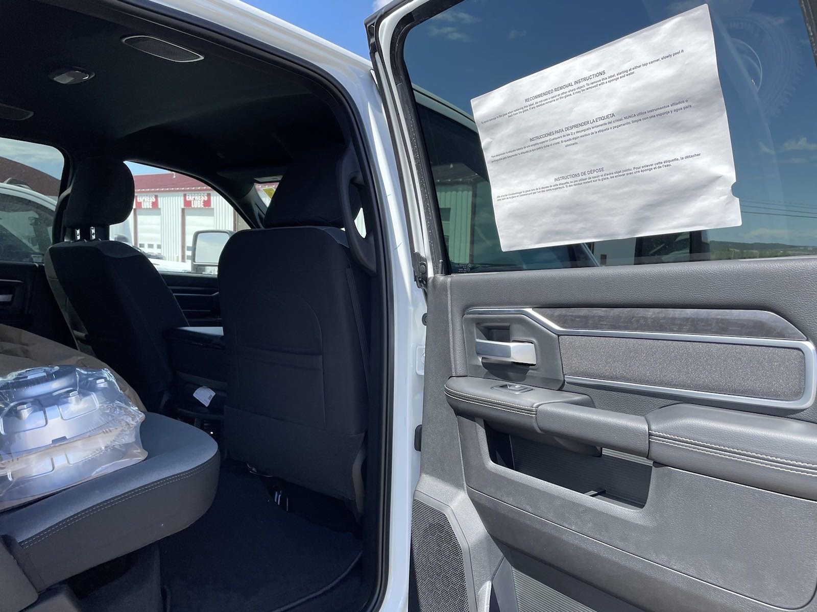 New 2024 Bright White Clearcoat Ram SLT image 19