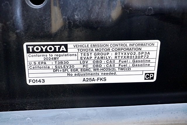 Used 2024 Black Toyota SE image 36