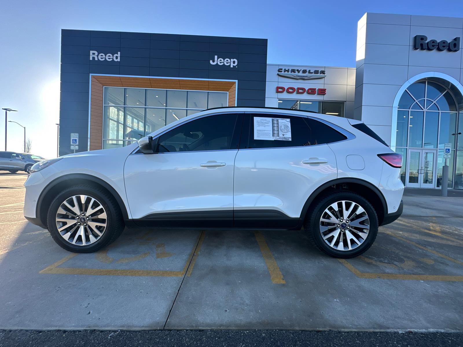 Used 2020 Ford Escape Titanium with VIN 1FMCU9J97LUC21655 for sale in Kansas City