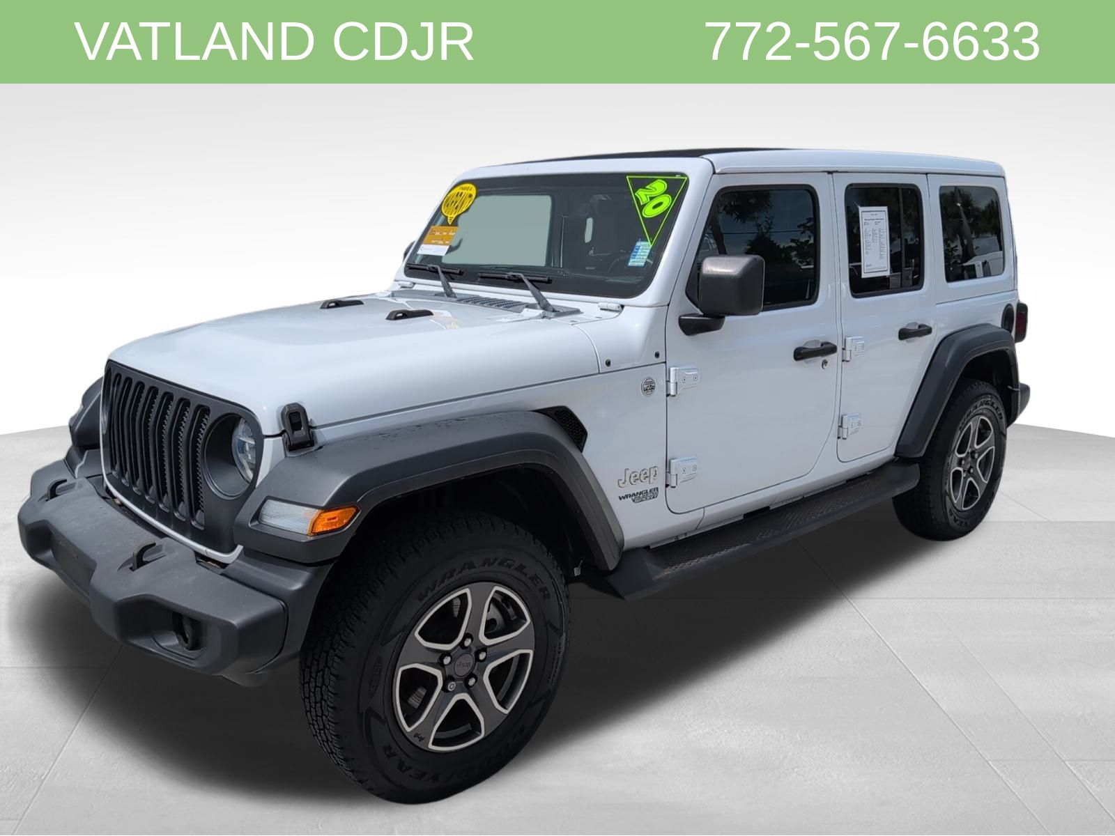 2020 Jeep Wrangler Unlimited Sport S photo 3