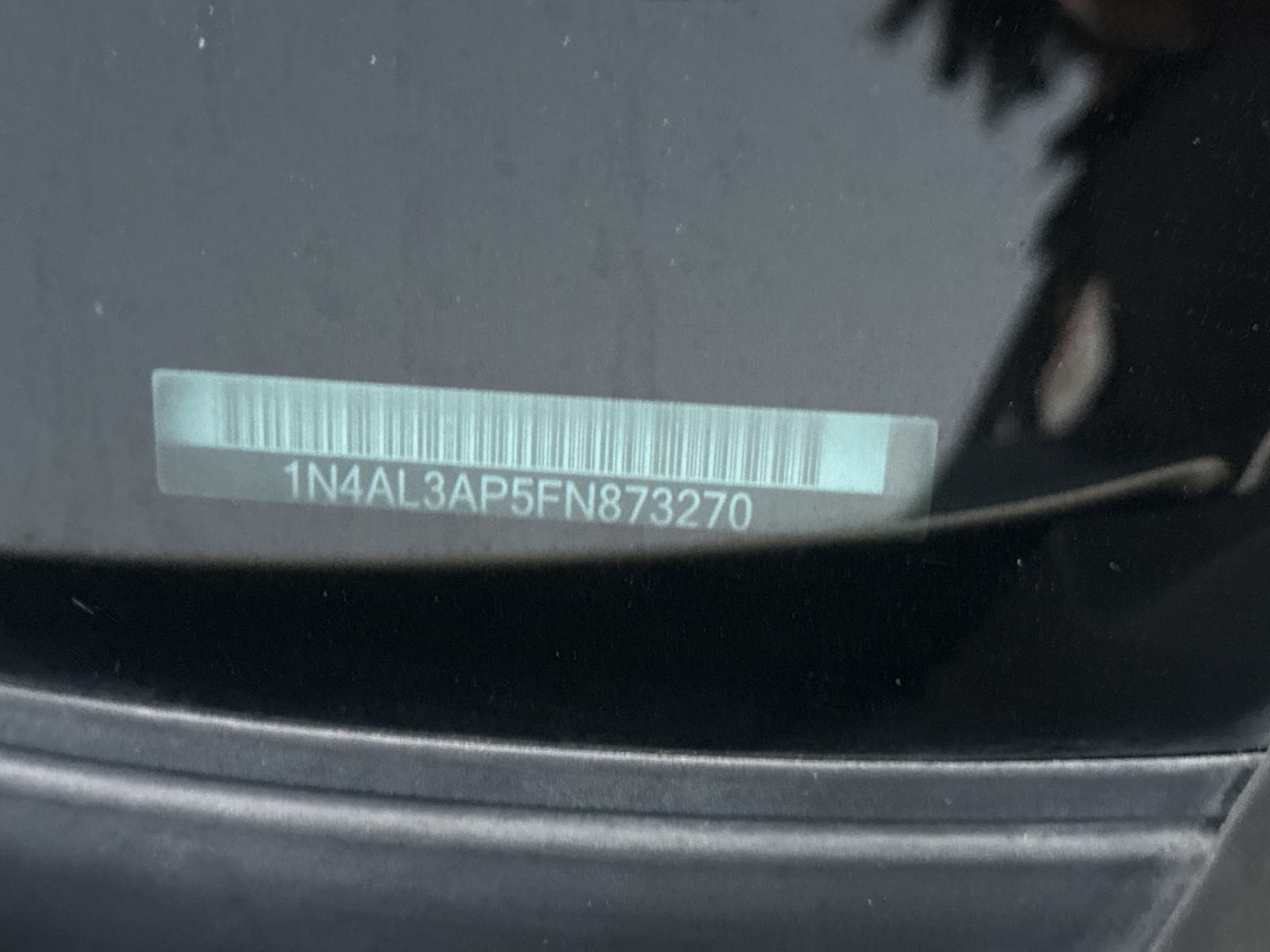 2015 Nissan Altima 2.5 S photo 2