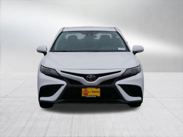 Certified 2023 Toyota Camry SE with VIN 4T1G11BK8PU100846 for sale in Golden Valley, Minnesota