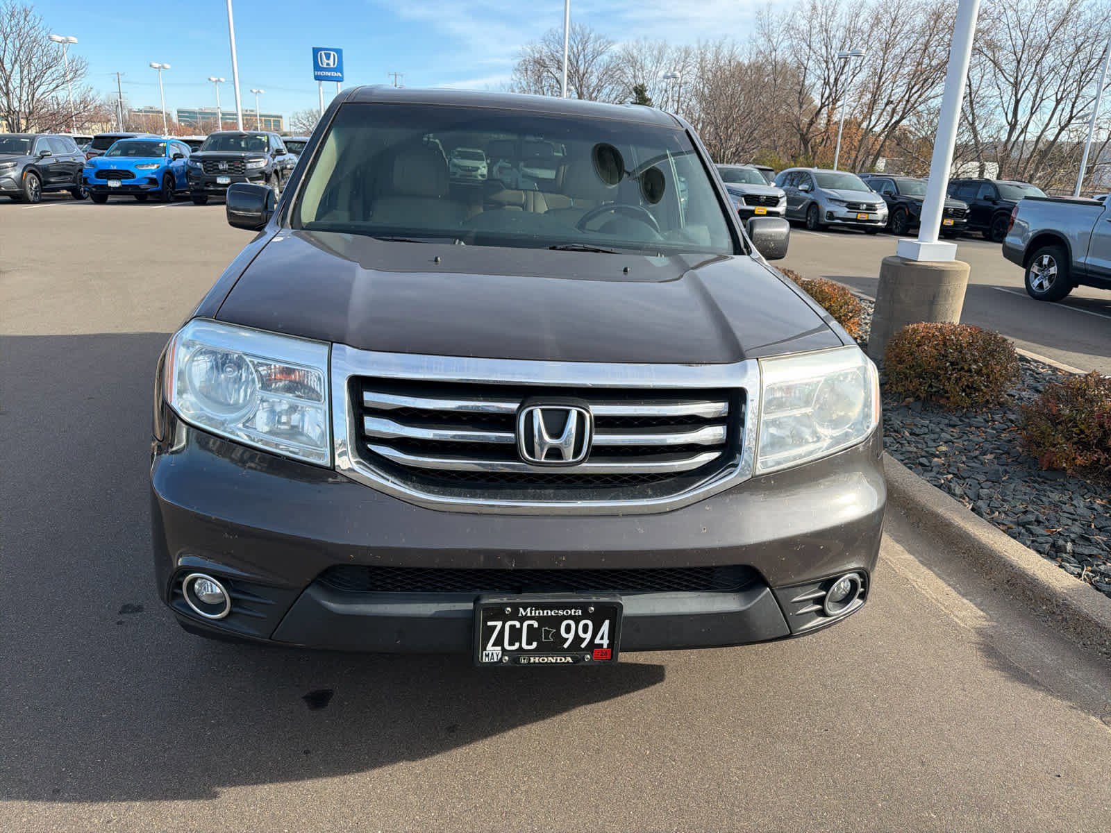 Used 2015 Honda Pilot EX-L with VIN 5FNYF4H61FB010807 for sale in Hopkins, Minnesota