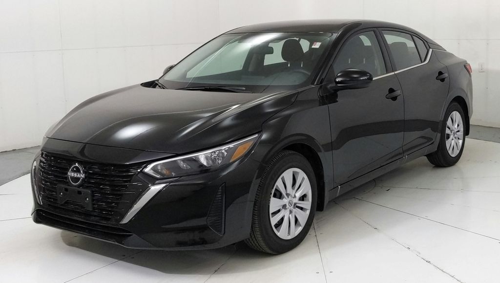 Certified Used 2025 Black Nissan S image 1