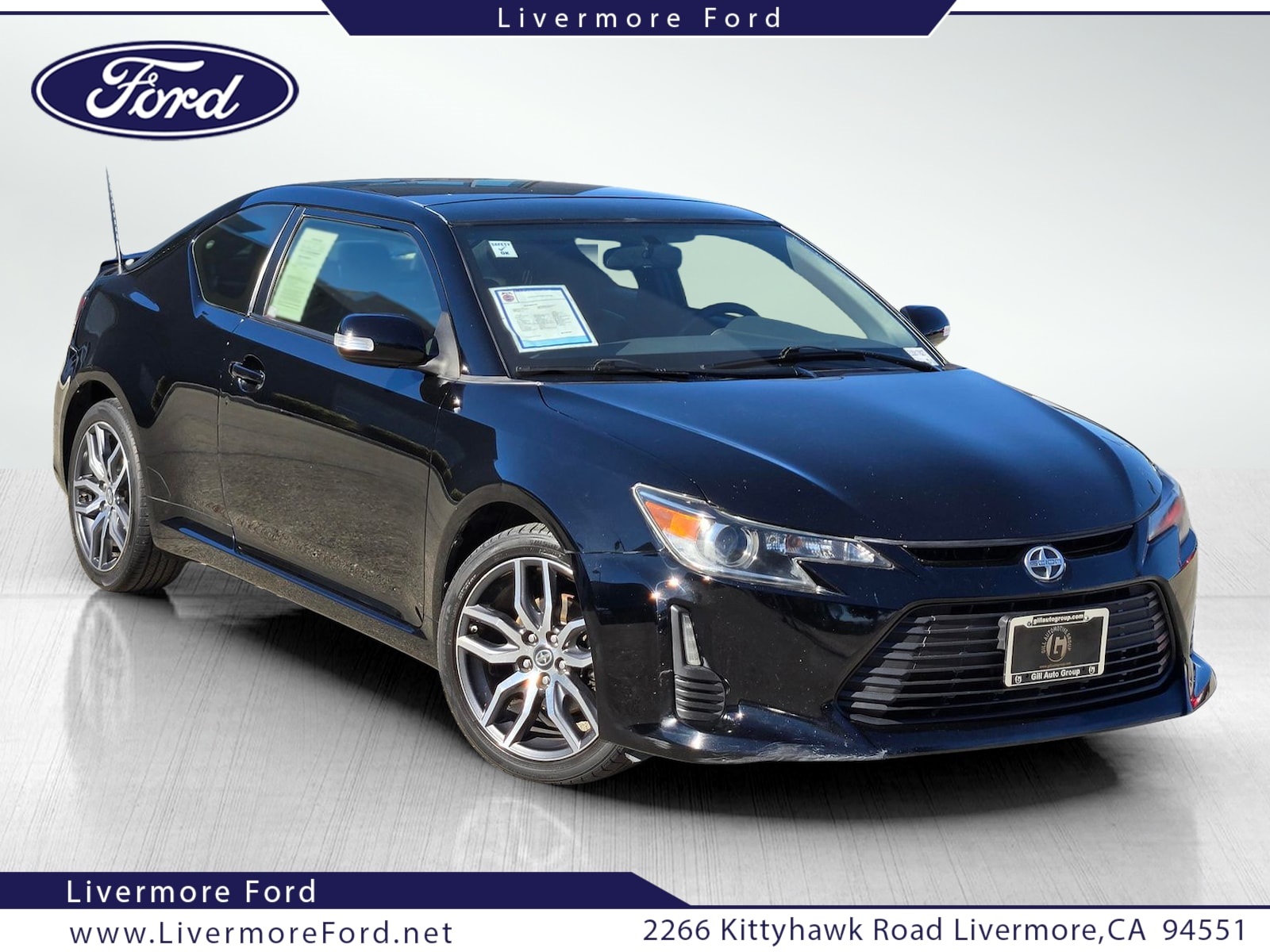 Used 2014 Scion tC Base with VIN JTKJF5C79E3081782 for sale in Livermore, CA