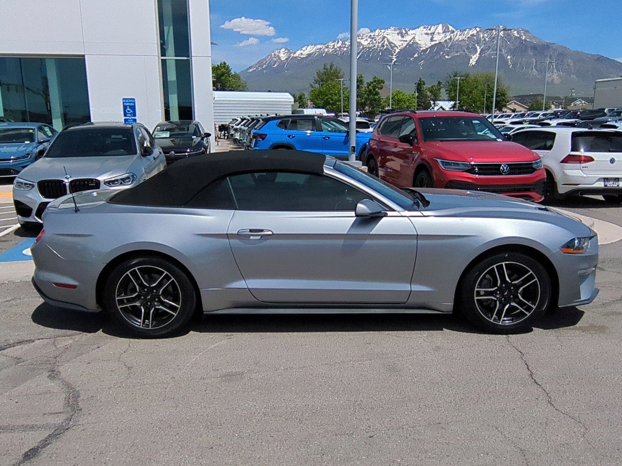 Used 2021 Ford Mustang EcoBoost Premium with VIN 1FATP8UH1M5125367 for sale in Mesquite, NV