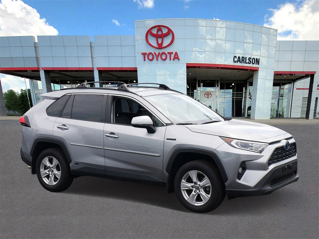 Certified 2021 Toyota RAV4 XLE with VIN JTMRWRFV0MD135376 for sale in Minneapolis, Minnesota