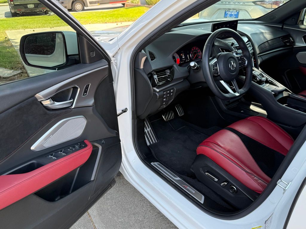 Used 2024 Platinum White Pearl Acura A-Spec Advance Package image 14
