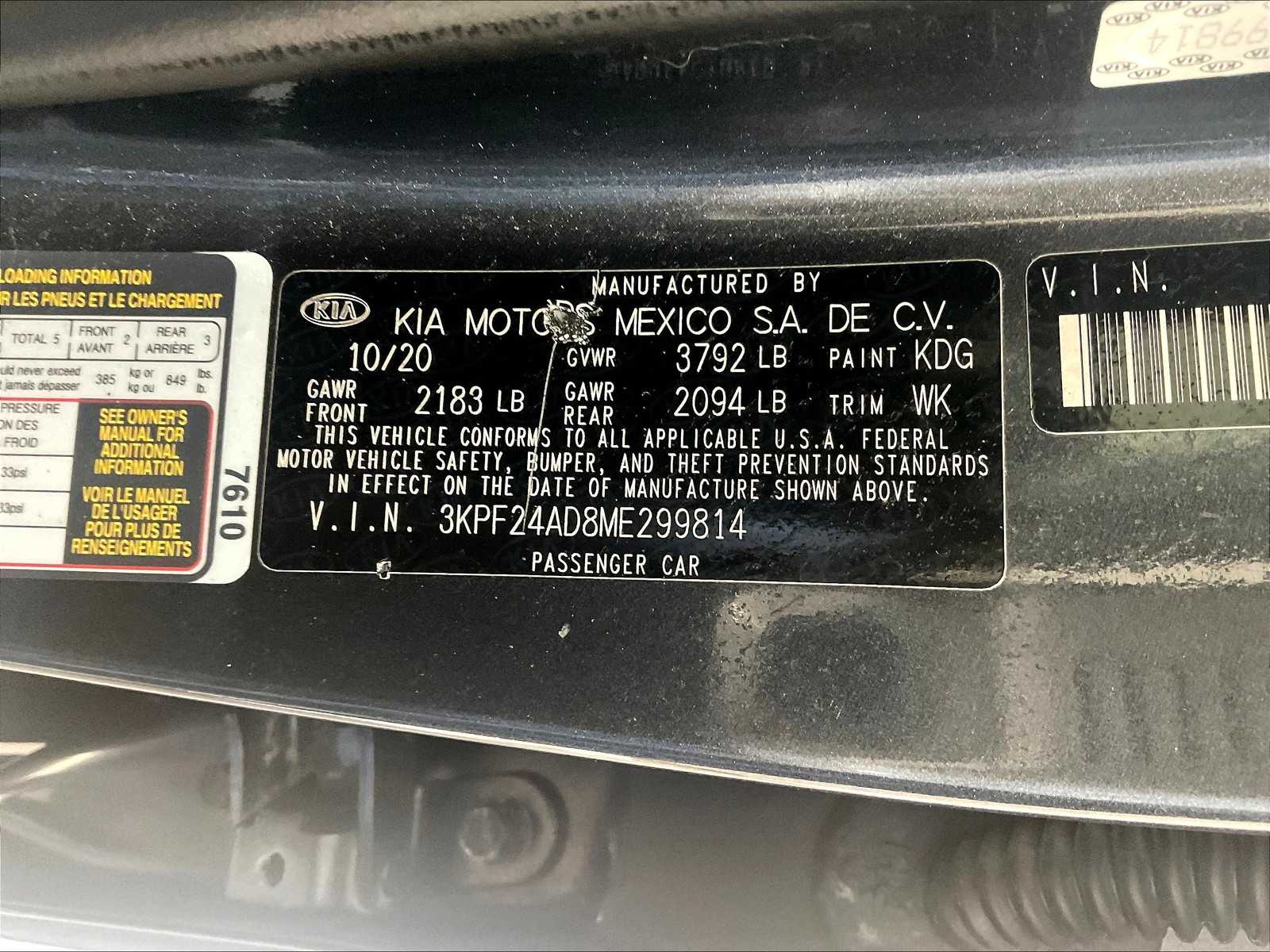 2021 Kia Forte LXS photo 34