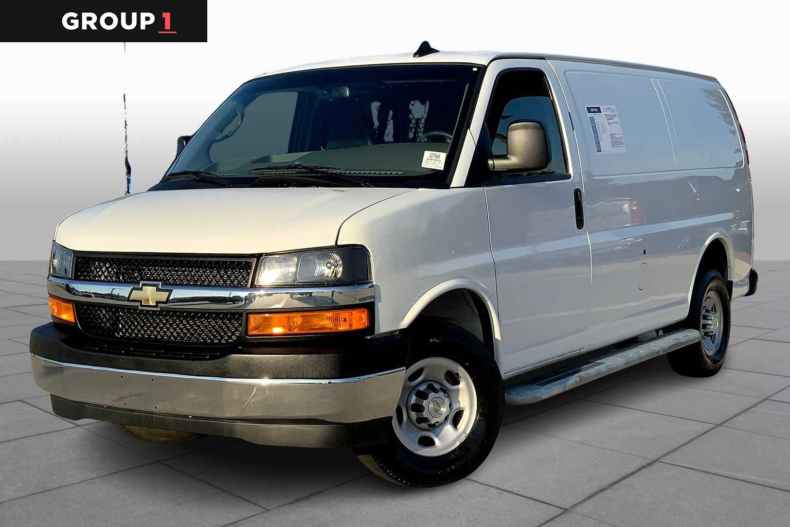 Pre-Owned 2024 Chevrolet Express Full-size Cargo Van in Houston