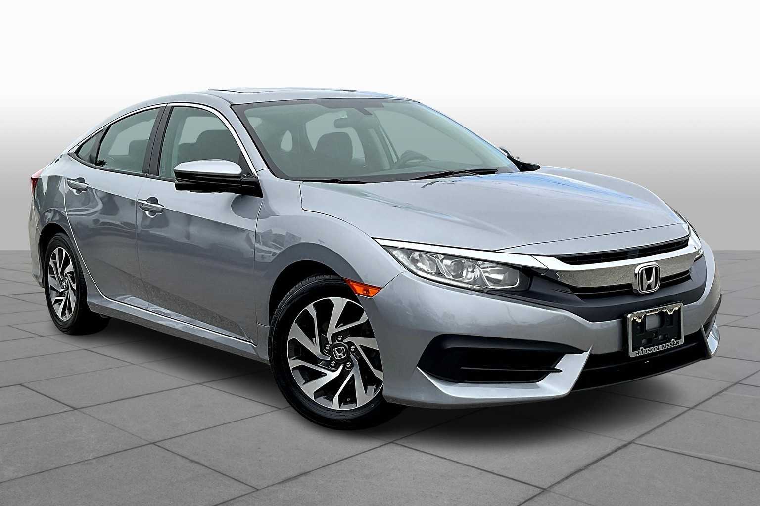 Used 2018 Honda Civic EX with VIN 2HGFC2F70JH556390 for sale in Maple Shade, NJ