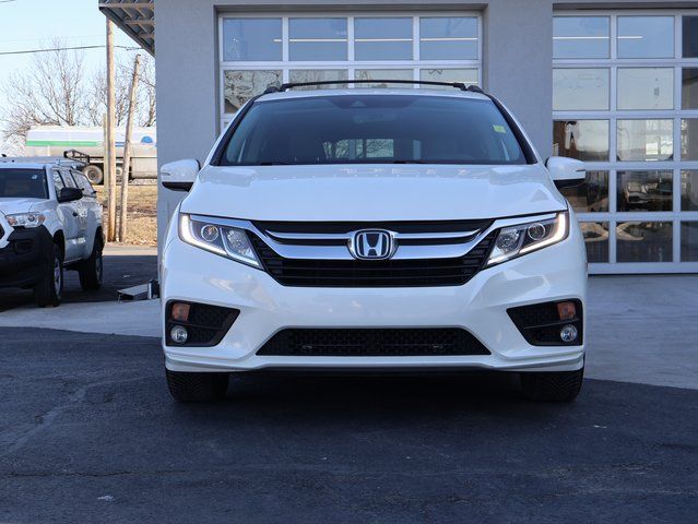 Used 2018 Honda Odyssey EX-L with VIN 5FNRL6H73JB008812 for sale in Kansas City