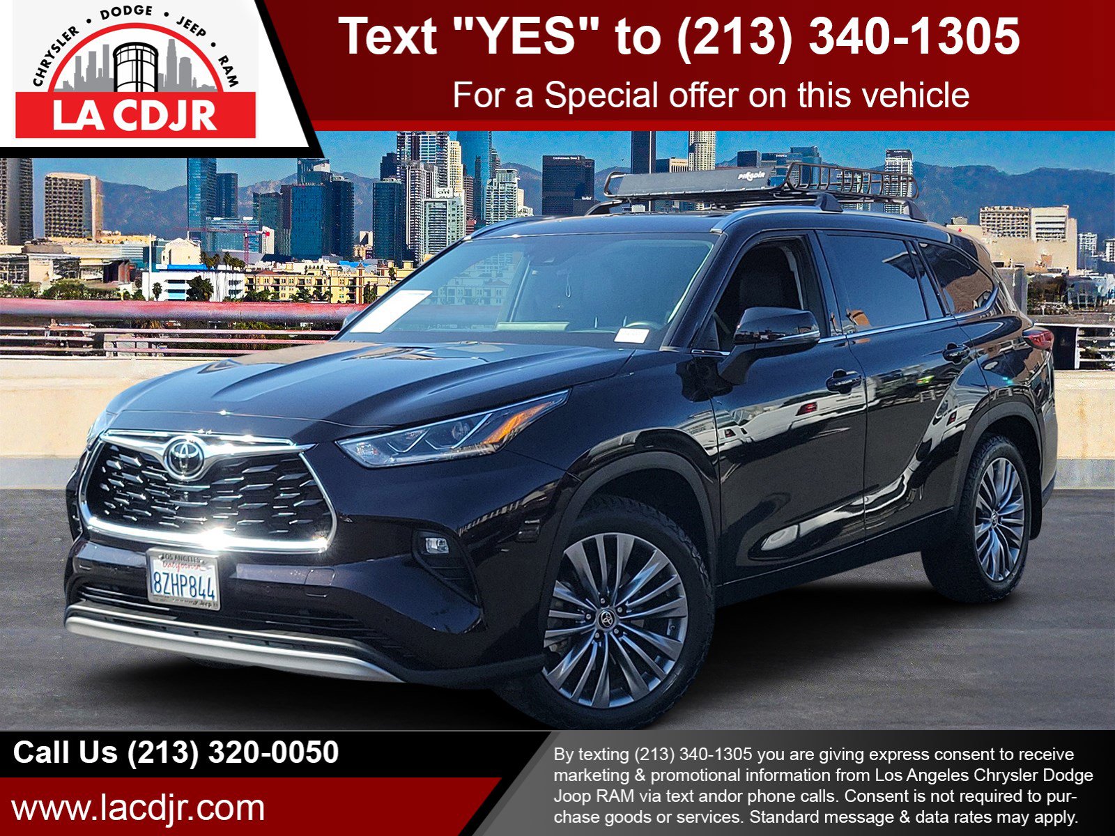 Used 2022 Ruby Flare Pearl Toyota Platinum image 1