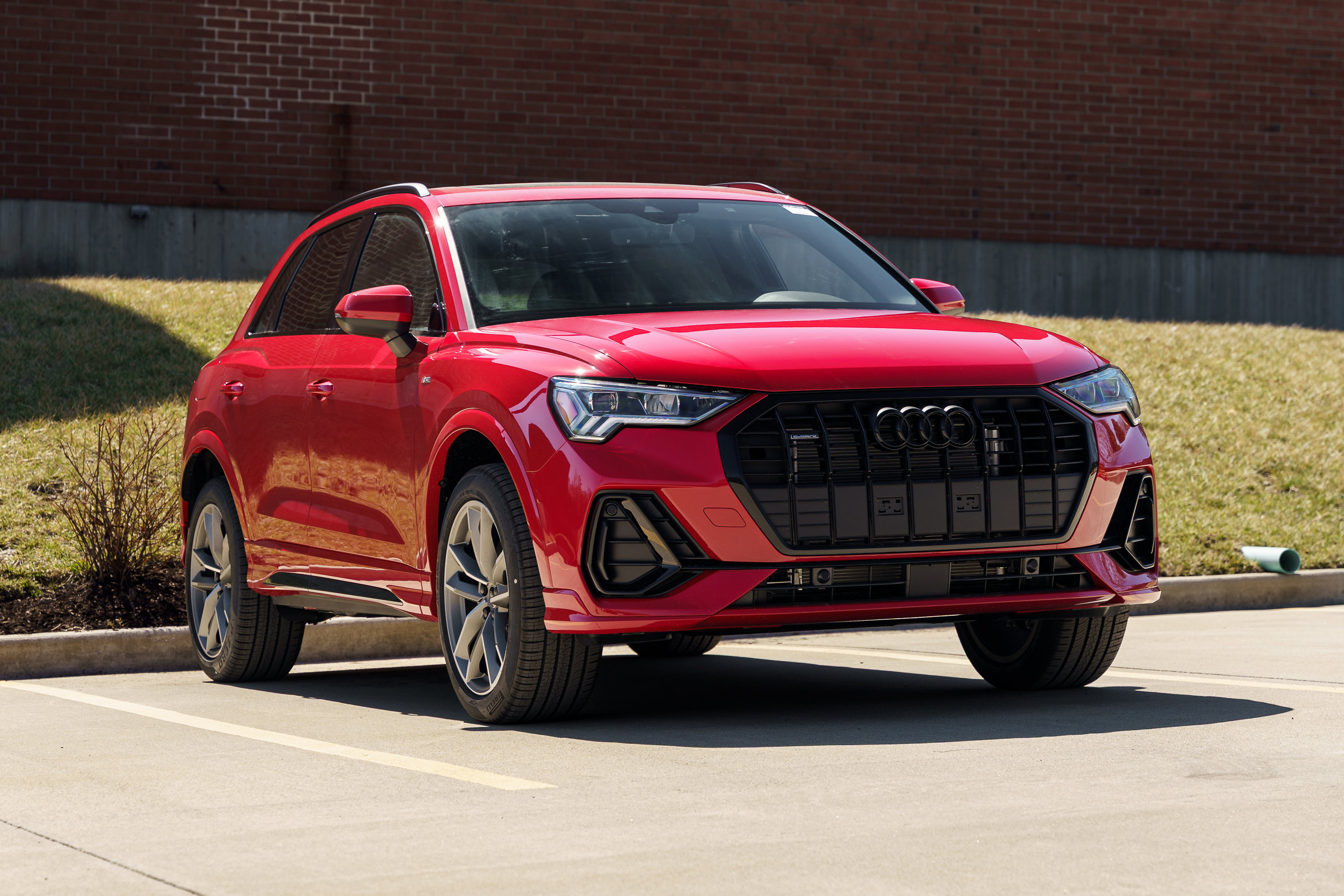 New 2025 Progressive Red Metallic Audi S line Premium image 1
